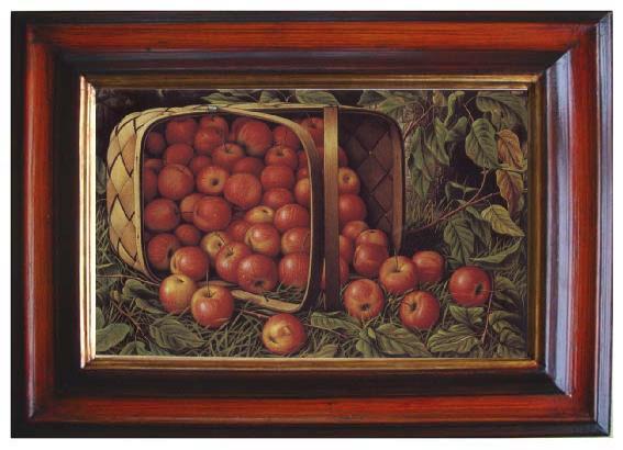 framed  Levi Wells Prentice Country Apples, Ta054
